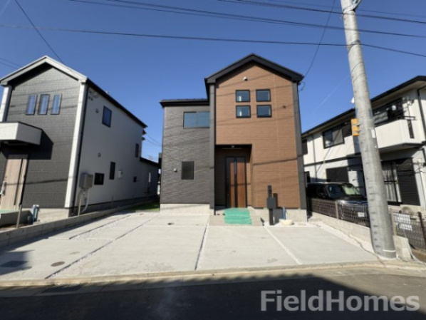 秦野市曽屋新築戸建て　3期1号棟の外観|外観「秦野市曽屋新築戸建て　1号棟」