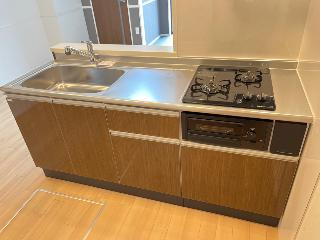 新潟市西区内野西2丁目新築アパートのキッチン|キッチン（イメージ）