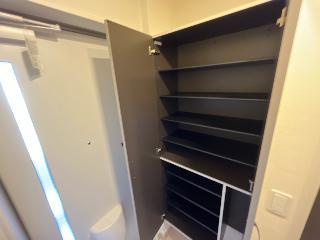 新潟市西区内野西2丁目新築アパートの収納|下駄箱（イメージ）