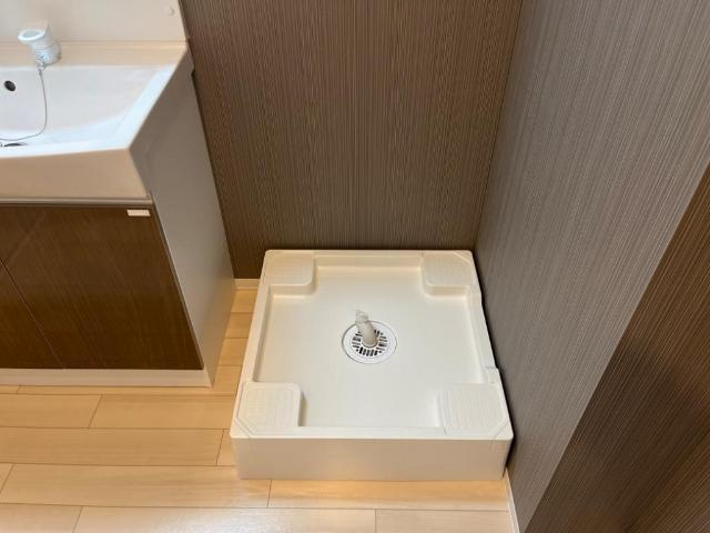 新潟市西区内野西2丁目新築アパートのその他|洗濯機置場（イメージ）