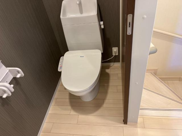 新潟市西区内野西2丁目新築アパートのトイレ|シャワー付トイレ（イメージ）