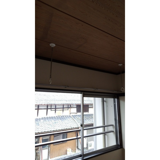 岐阜市中川原３丁目のアパートの設備|室内物干し