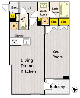 【間取り】 | ACP Residence 新江古田