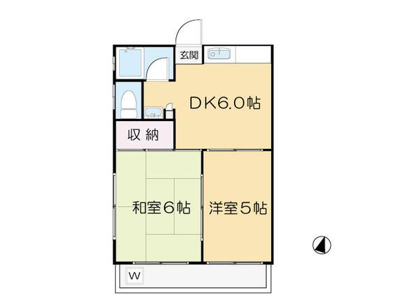 【間取り】 | シャルム玉川