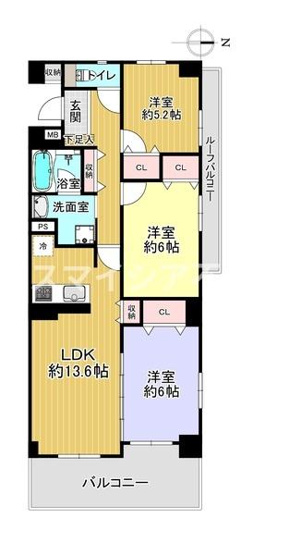 【間取り】 | プラネ枚方公園