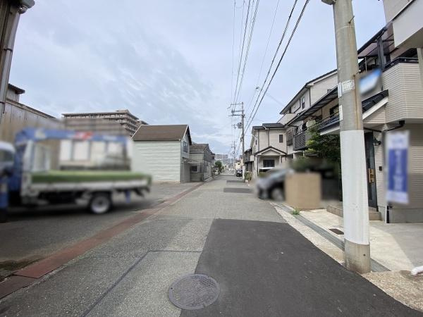 【前面道路含む現地写真】 | 明石市田町2丁目　中古戸建
