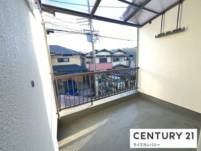 【バルコニー】 | 堺市堺区中三国ケ丘町５丁　中古テラス