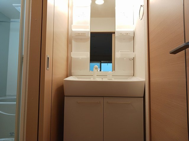 サン・ルルドⅡの洗面所|コンパクトで使いやすい洗面所