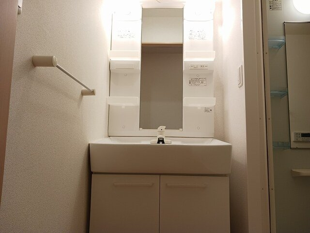 グレイスの洗面所|広い洗面スペース