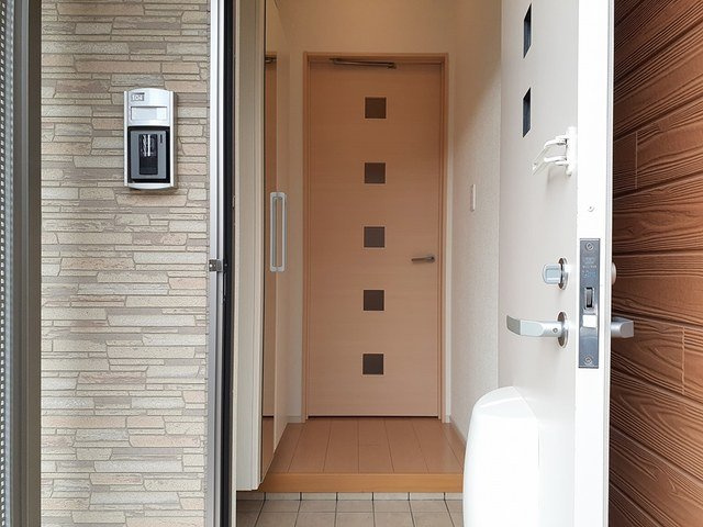 アンセリアⅣの玄関|玄関です