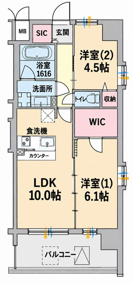 【間取り】 | スプランディッド梅田グランノース