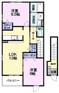 【間取り】 | パルテール　ヒルズ