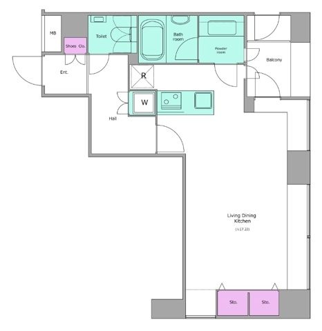 レジディアタワー麻布十番