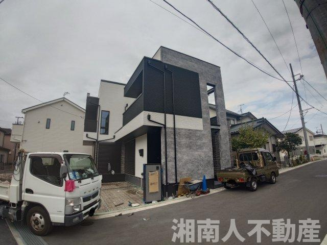 茅ヶ崎市高田1丁目　新築戸建　全1棟の前面道路含む現地写真|前面道路含む現地写真です
