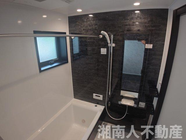 茅ヶ崎市高田1丁目　新築戸建　全1棟の浴室|お風呂で日々の疲れを落としましょう