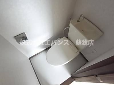 【トイレ】 | コーポニューオリンズ | コンパクトで使いやすいトイレです