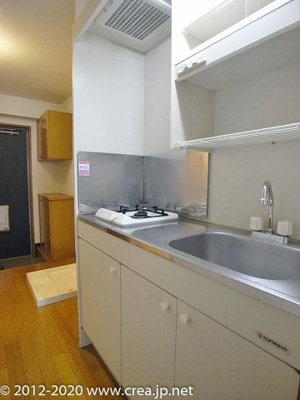 【キッチン】 | ヴィラオオクボ | 使いやすいキッチンです