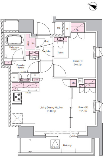 【間取り】 | SYFORME NEXT MUKOJIMA
