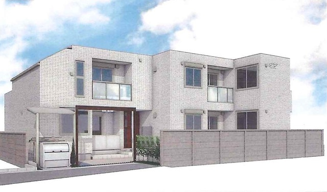 第三美光ハイツの外観|★耐震・耐火設計　旭化成ヘーベルメゾン★※パース