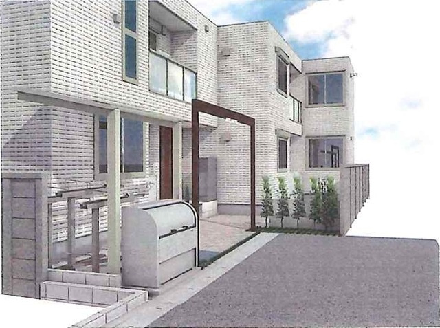 第三美光ハイツのロビー|★エントランス★※パース