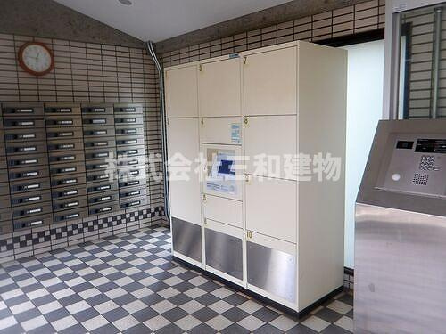 モアコート和光の設備|宅配ＢＯＸ　※2025年9月撮影