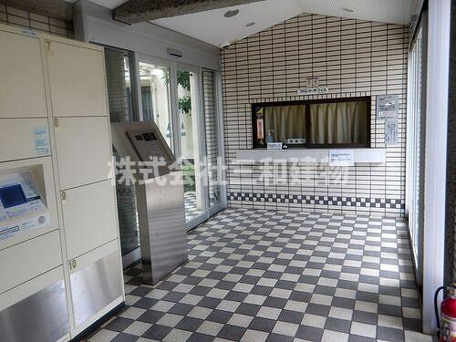 モアコート和光のエントランス|オートロック　※2025年9月撮影