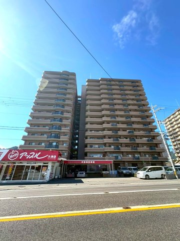 ◆２０２５年リフォーム完了◆角部屋３ＬＤＫ住戸◆眺望良好◆ロータリーマンション西大津Ⅲ番館の外観|外観