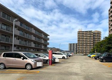 ◆２０２５年リフォーム完了◆角部屋３ＬＤＫ住戸◆眺望良好◆ロータリーマンション西大津Ⅲ番館の駐車場|駐車場