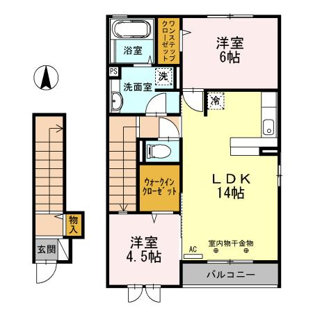 サンフラワーYの間取り