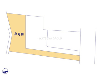【区画図】 | ハートフルタウン岡崎市福岡町3期　A号棟
