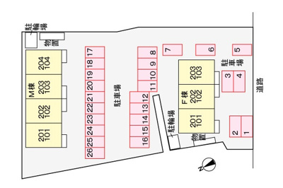 【区画図】 | シャンブル・ドットF