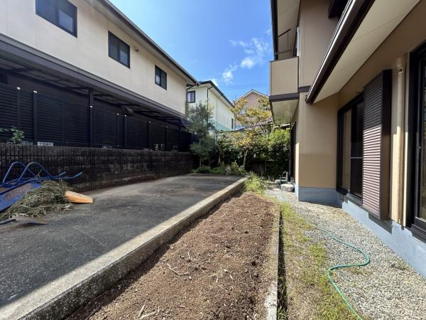 高知市潮見台1丁目 戸建ての庭