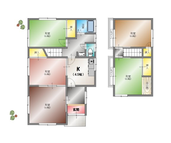 【間取り】 | 向日市寺戸町西垣内