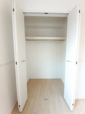 【収納】 | トビアスガーデン南沖洲Ｂ | 収納のためのスペースです