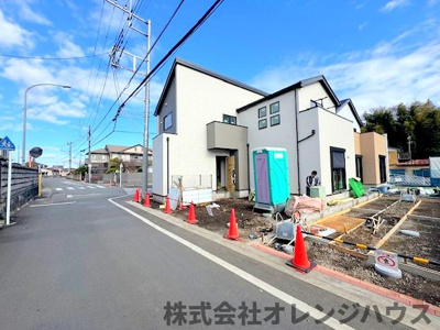 【前面道路含む現地写真】 | 厚木市関口　新築分譲住宅 | 写真撮影【2025.12】