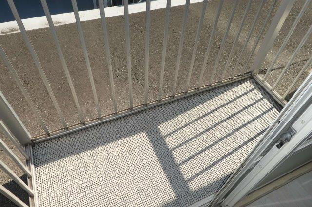 グリーンヒルズＦのバルコニー