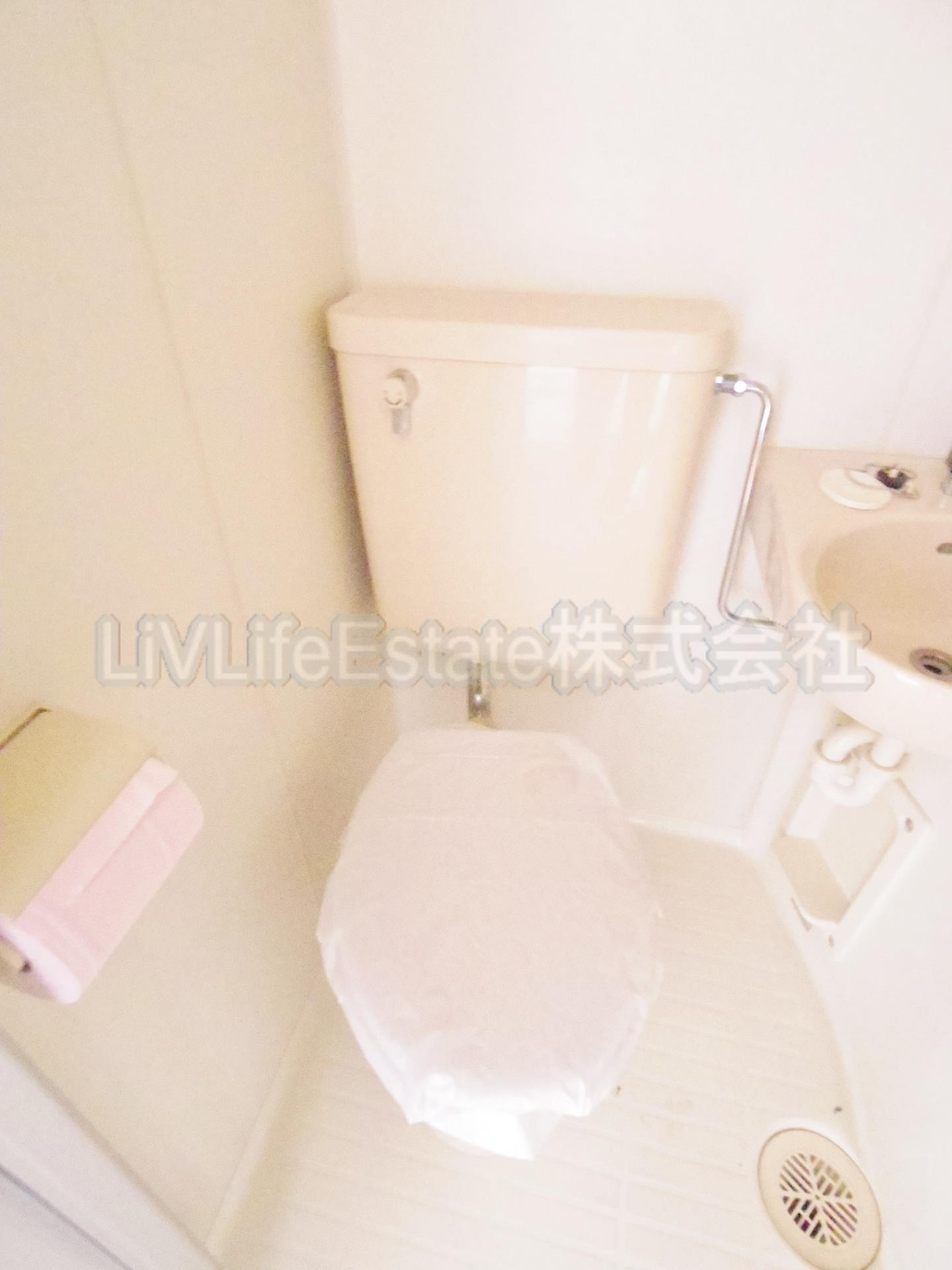 東久留米市前沢４丁目のアパートのトイレ