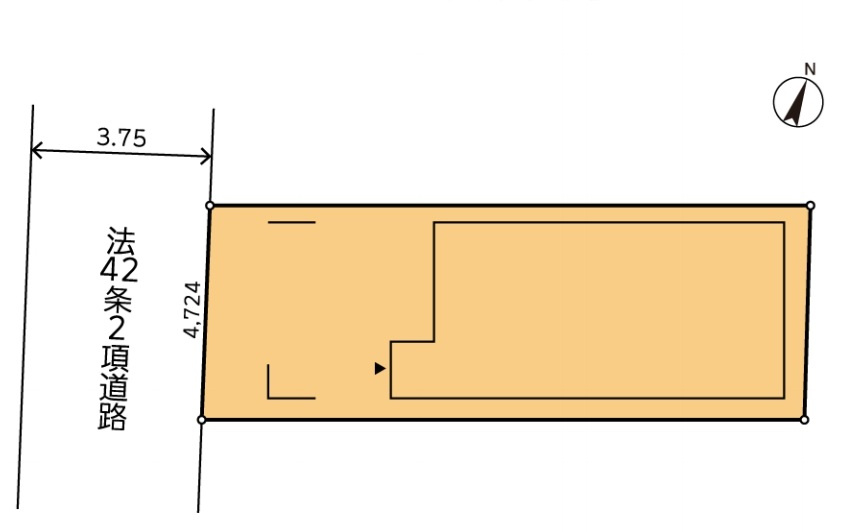 さいたま市大宮区北袋町　中古一戸建ての区画図|1号棟