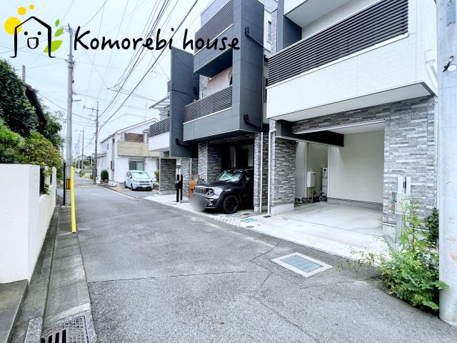 さいたま市大宮区北袋町　中古一戸建ての前面道路含む現地写真|前面道路含む現地写真です