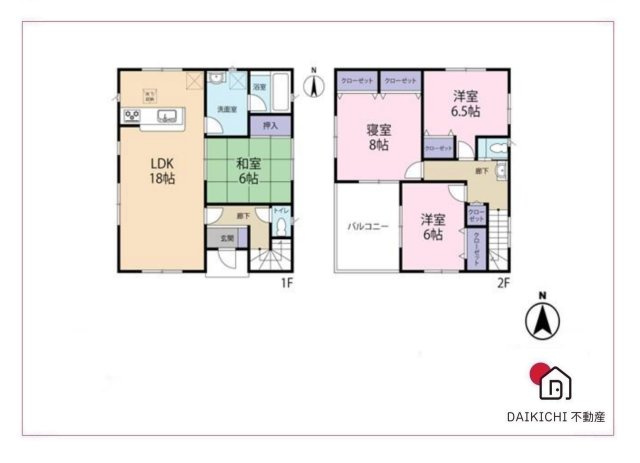 【間取り】 | 本庄市早稲田の杜　中古戸建