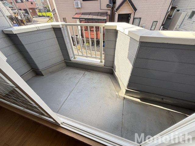 エスポワールパレスのバルコニー