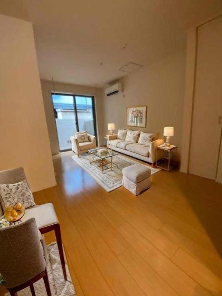 ラ・シーナ代沢の居間・リビング|CG家具のため実際は家具がつきません