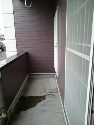 ウィルレジデンスⅠのバルコニー|落ち着いた時間を過ごせるバルコニーです