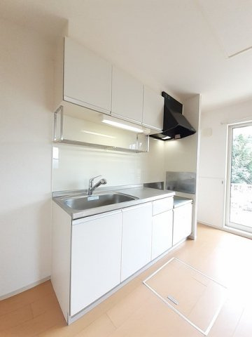 ラ・ゴロンドリーナＢのキッチン|きれいなキッチンです