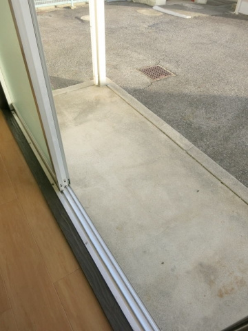 エルデム城南パートⅠのバルコニー