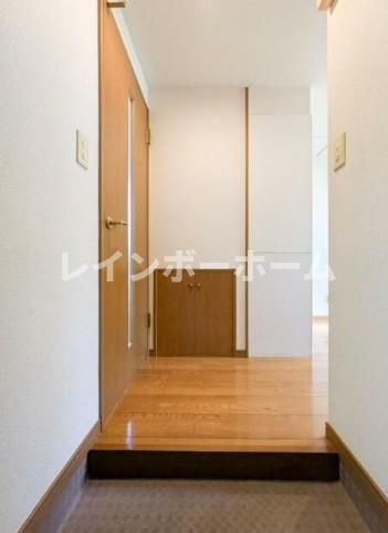 ミレーネ新小岩の玄関