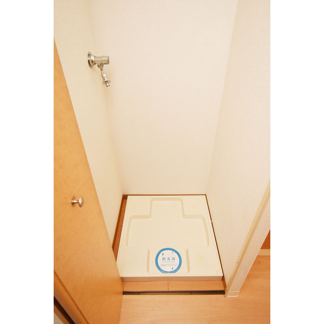 ロイヤルヒル神戸三ノ宮Ⅱの洗面所|広い洗面スペース