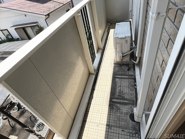 シャトルのバルコニー