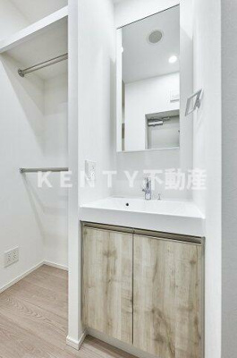 【洗面所】 | ＴＯＭＯＲＥ品川中延 | コンパクトで使いやすい洗面所