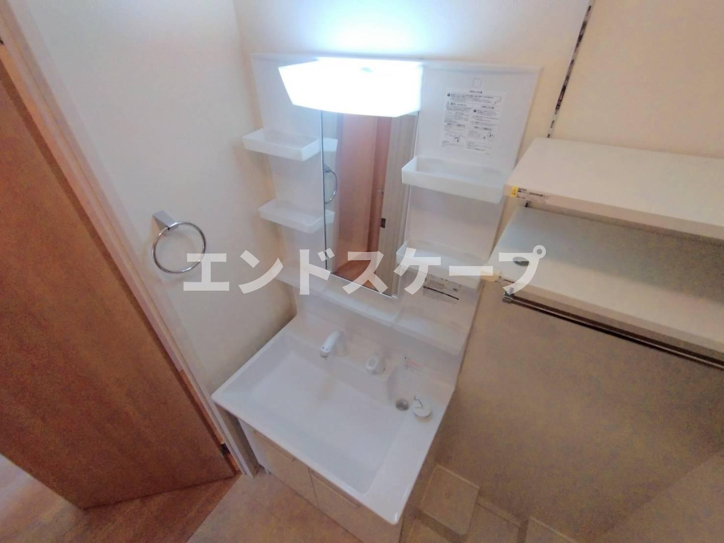 ワイ・ヴィクトワール　Bの洗面所|高崎、前橋、伊勢崎エリアのお部屋探しはエンドスケープまで！お客様の理想お聞かせ下さい♪